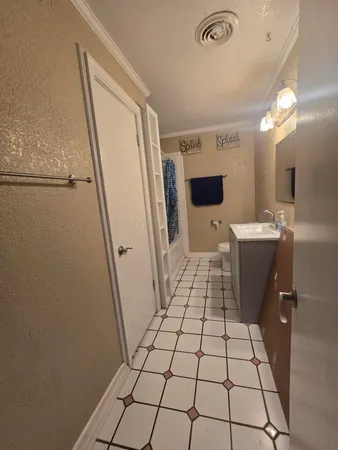 a view of room with furniture