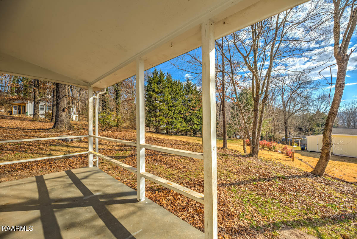 Covered Front Porch