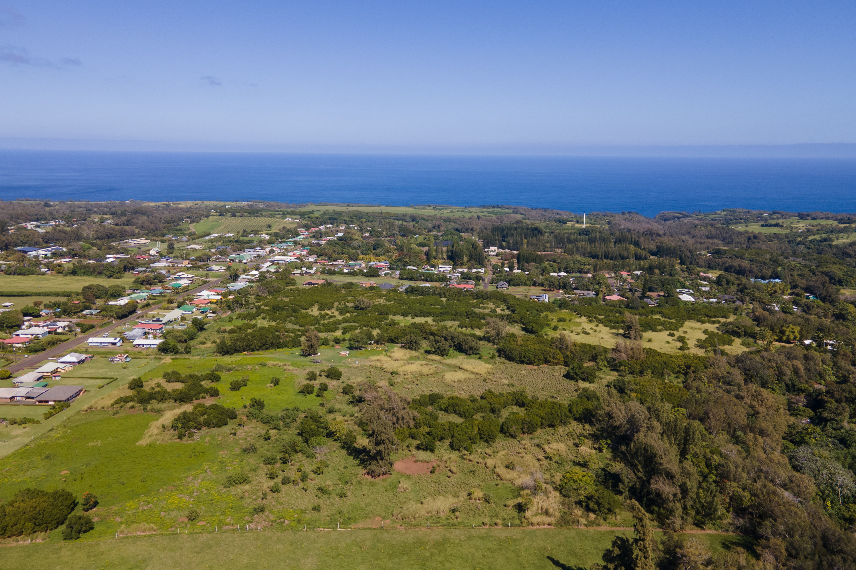 54-2340 Kynnersley Road Kapaau, HI 96755 - Photo 16 of 23 an aerial view of residential houses with city view