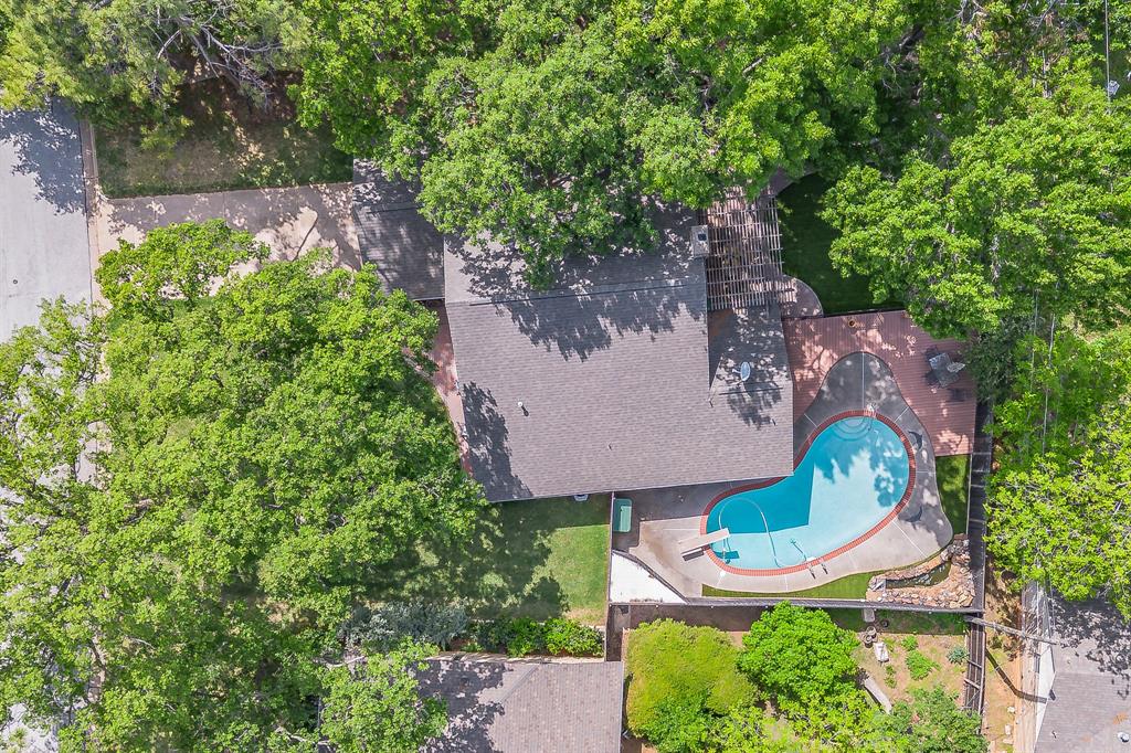 2003 Edgebrook Court Arlington, TX 76015 - Photo 5 of 40 an aerial view of a house with garden space and street view