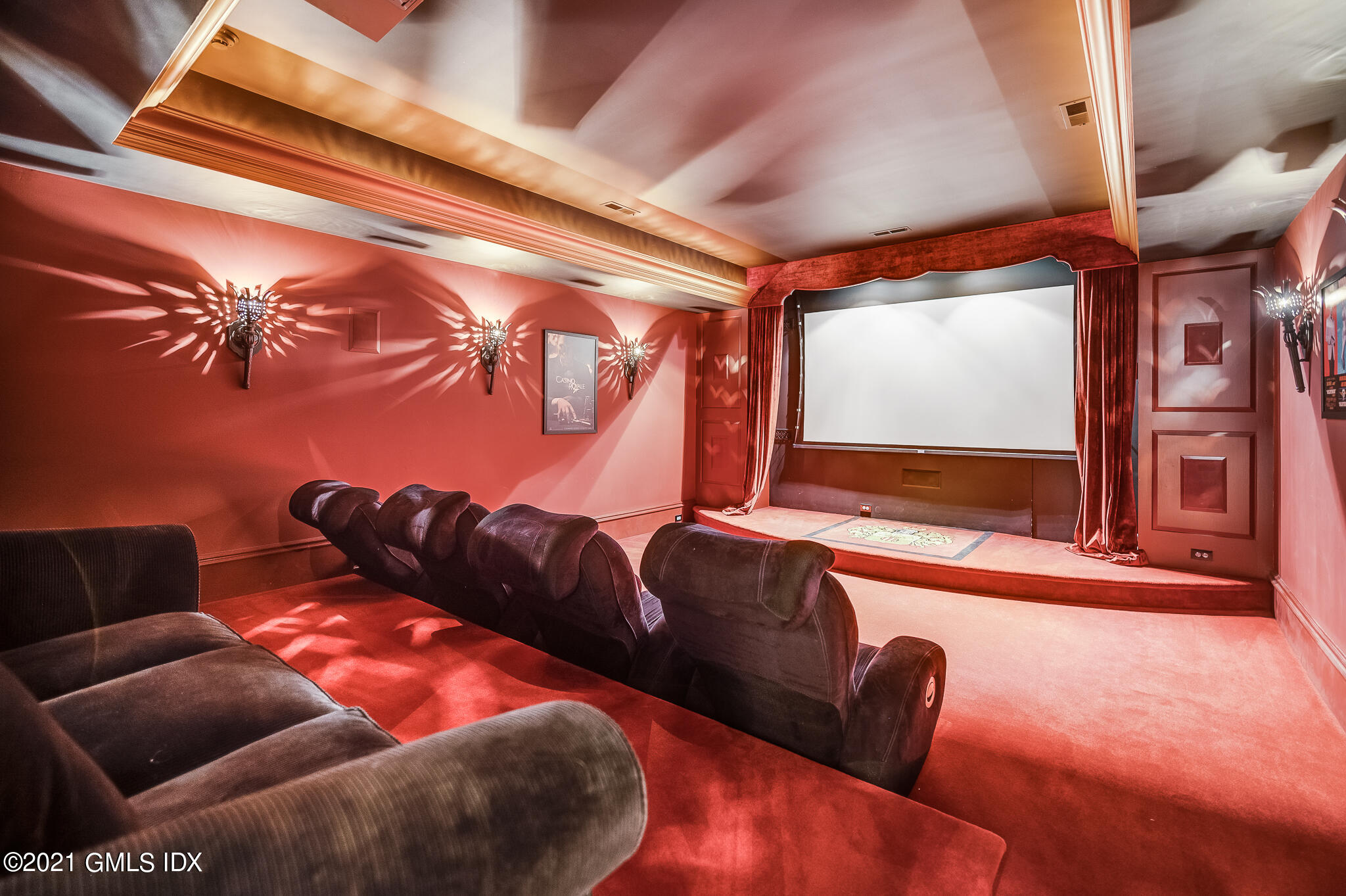 12 Valley Road Norwalk, CT 06854 - Photo 13 of 20 a living room with furniture and a flat screen tv