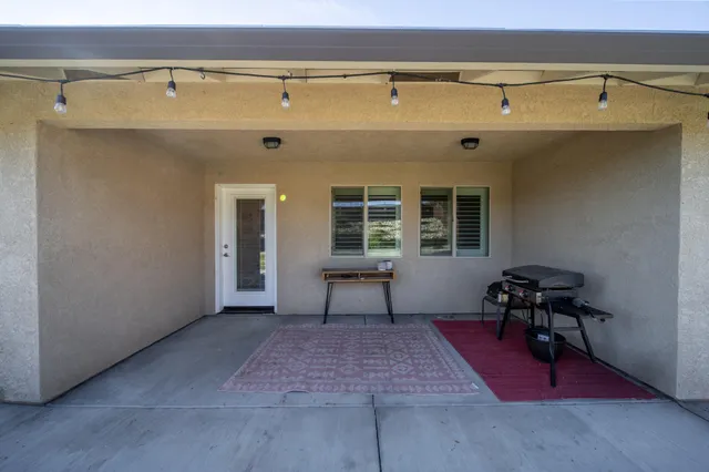 a room with furniture and window