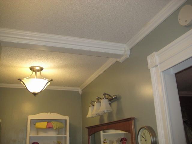 3451 Sainville Road Manchester, TN 37355 - Photo 19 of 20 Beautiful Crown Molding in Master Bath. Laundry Room is located at other end of the bath for easy convenience when doing the laundry.