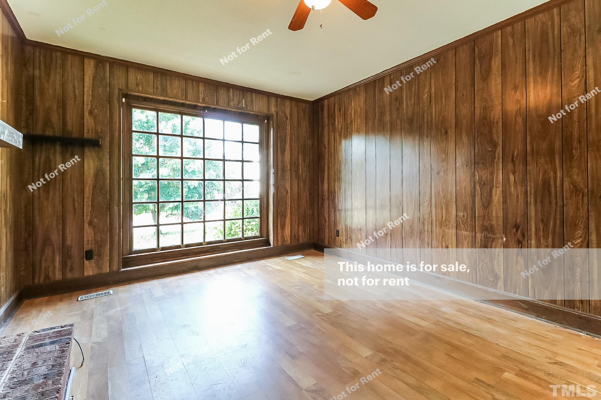 3729 Dusty Lane Raleigh, NC 27604 - Photo 8 of 27 a view of wooden floor and windows in a room