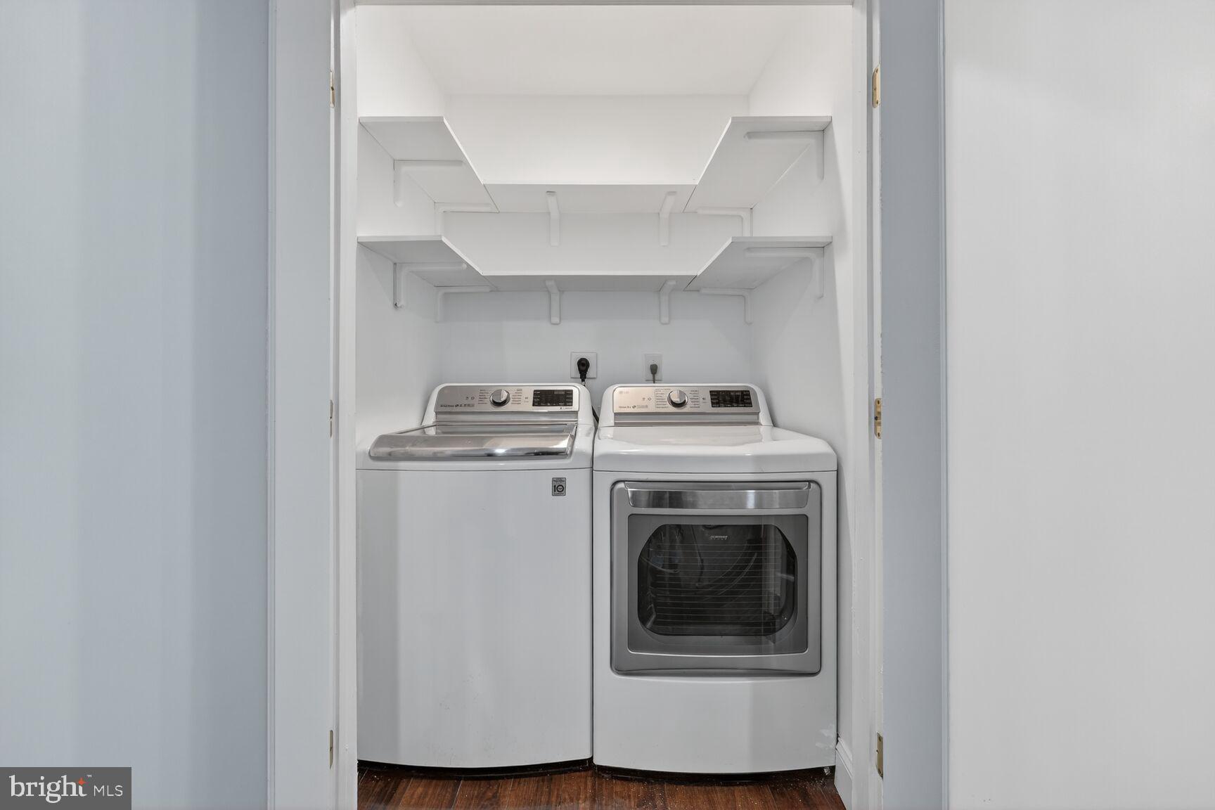 1618 18th Street Southeast, Unit 1 Washington, DC 20020 - Photo 12 of 21 a utility room with washing machine