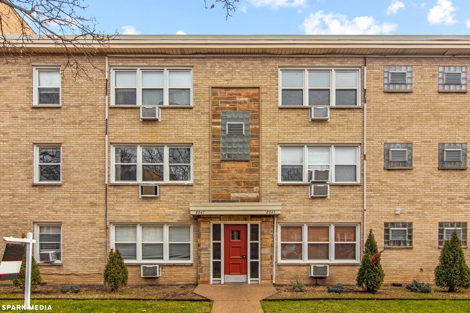 8847 La Crosse Avenue, Unit 204 Skokie, IL 60077 - Photo 2 of 16 front view of a brick house