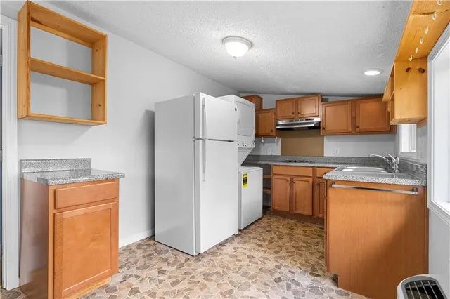 a outdoor living space with patio furniture