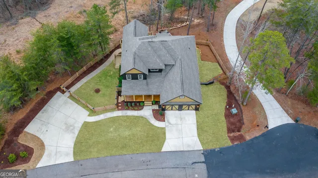 a view of an outdoor space with seating