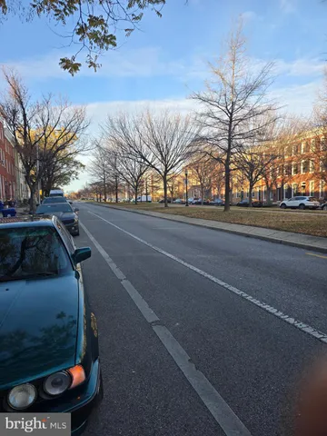 a view of street with cars