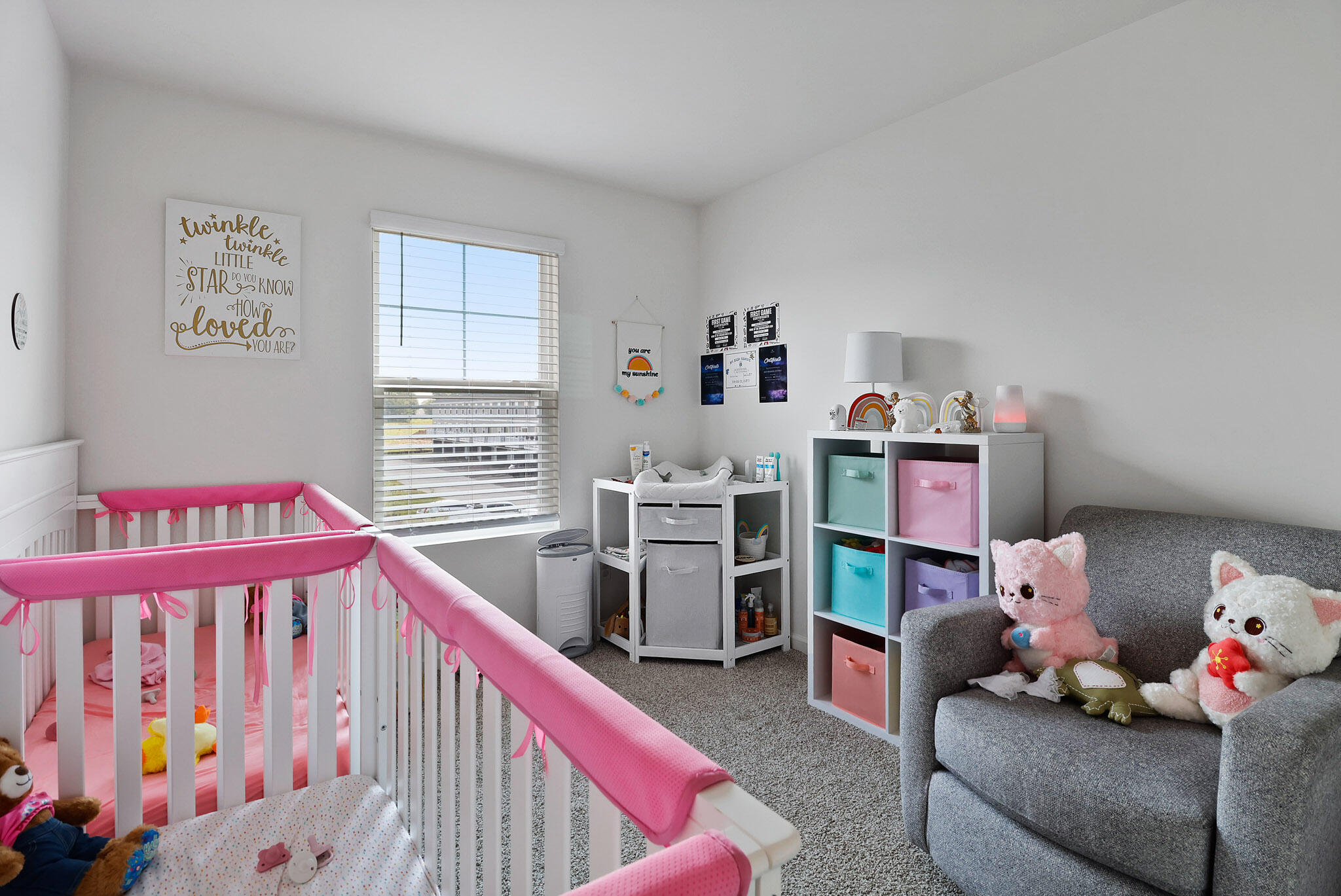10743 Violette Way St. John, IN 46373 - Photo 19 of 23 a bedroom with furniture and a window