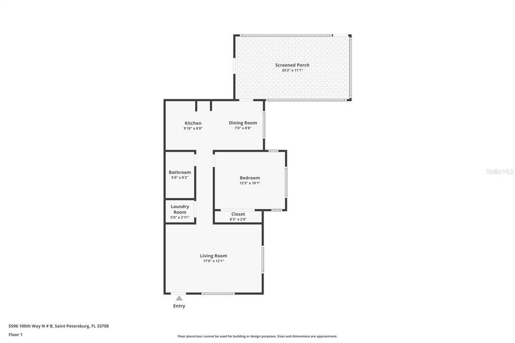 5596 100th Way North St. Petersburg, FL 33708 - Photo 61 of 67 a picture of a bench in front of a wall
