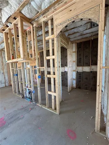 a view of an entrance of the house