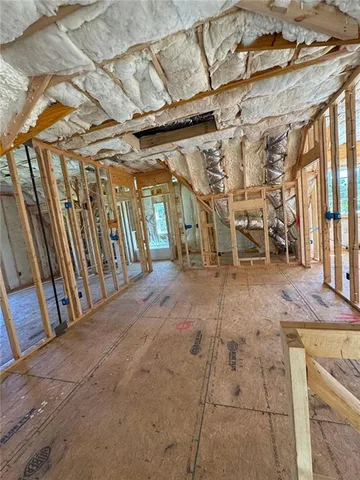 a view of a room with a sink