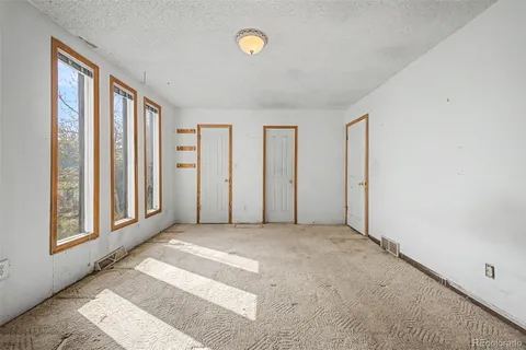 a bathroom with a sink a vanity and a mirror