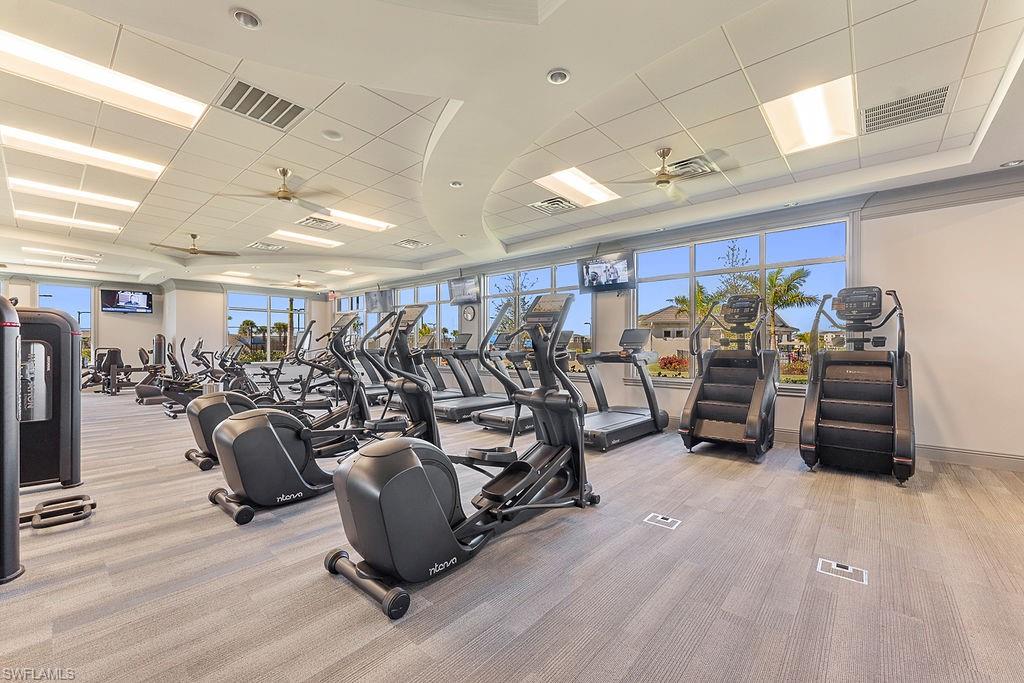 5555 Double Eagle Circle, Unit 3915 Ave Maria, FL 34142 - Photo 30 of 33 a view of a room with gym equipment