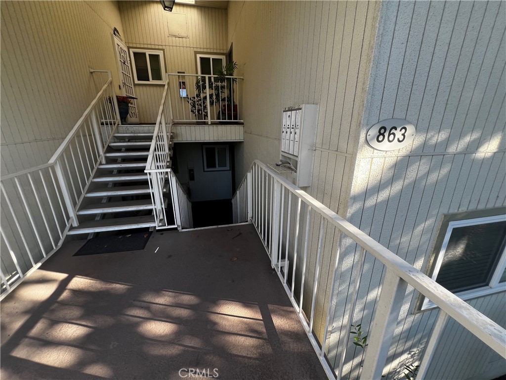 863 Ronda Mendoza, Unit B Laguna Woods, CA 92637 - Photo 2 of 37 a view of entryway and hall with wooden floor