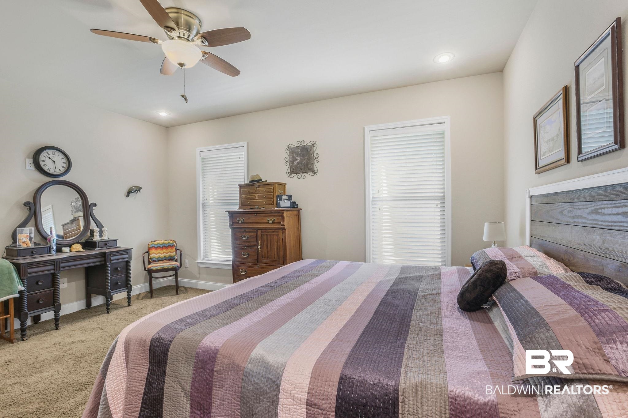 1086 Destin Avenue Foley, AL 36535 - Photo 10 of 30 Bedroom featuring carpet flooring and ceiling fan