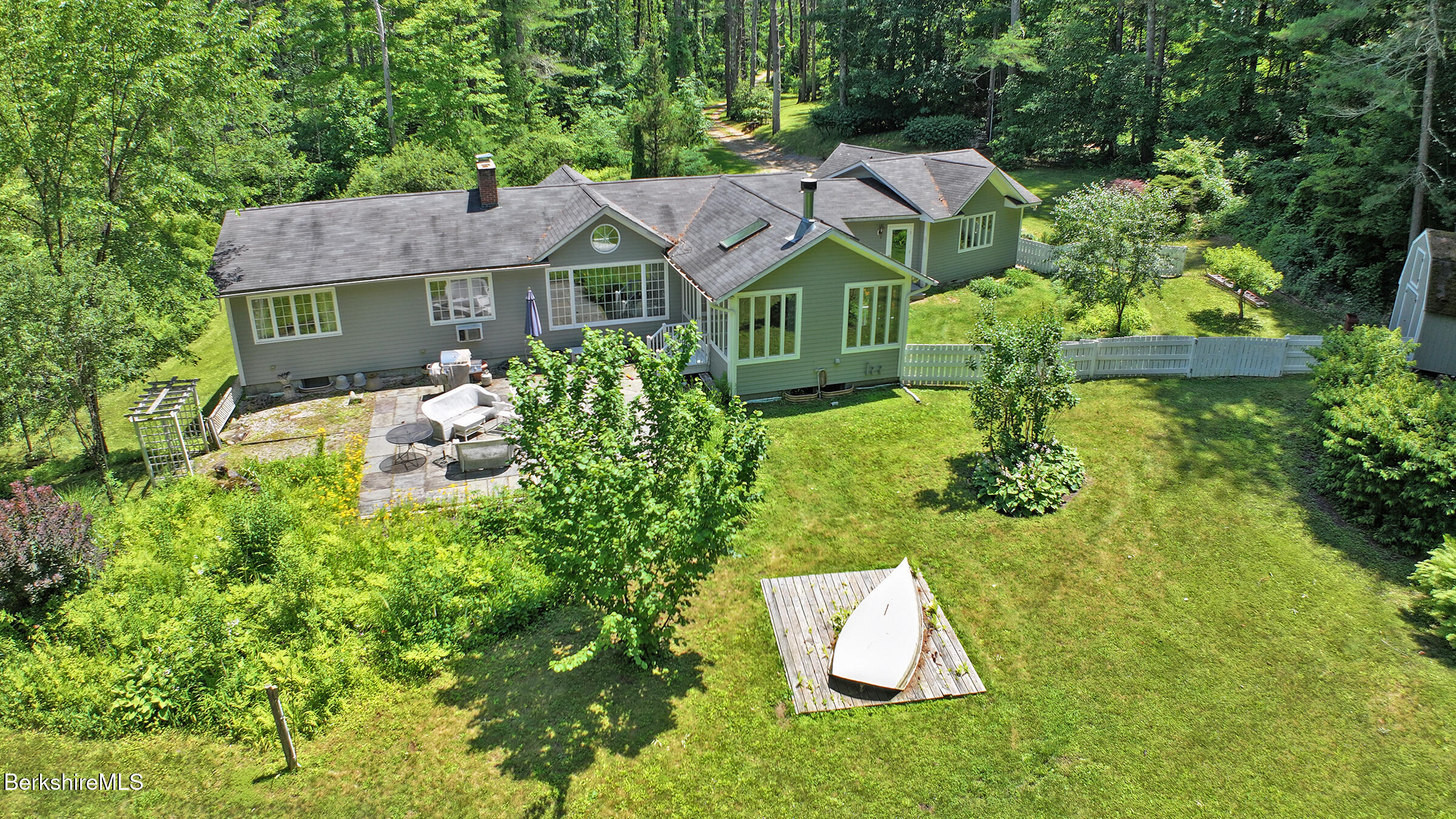15 Interlaken Cross Road Stockbridge, MA 01262 - Photo 43 of 47 Rear view