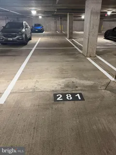 a view of car garage