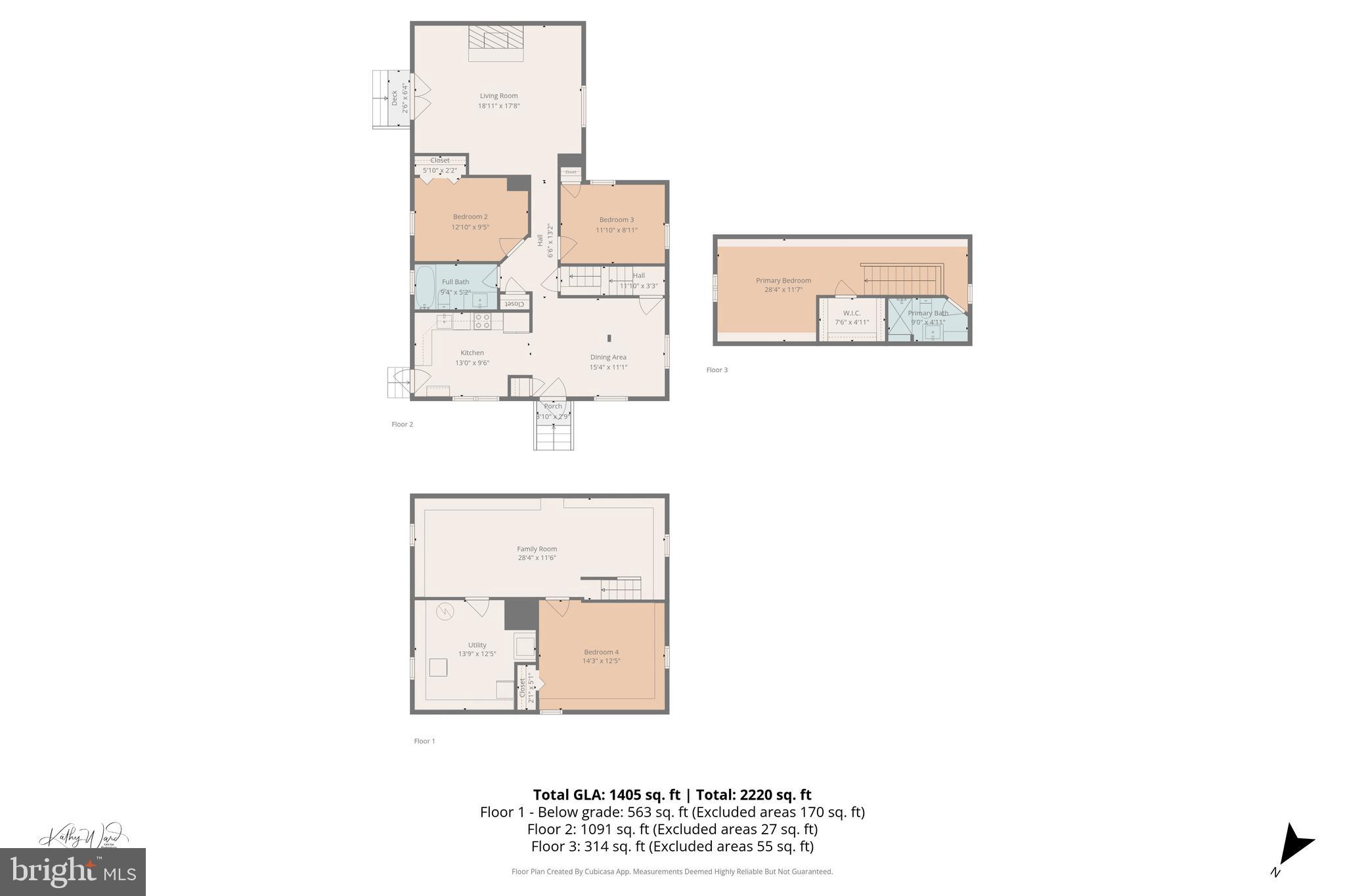 1701 Kirkland Road Dundalk, MD 21222 - Photo 40 of 40 Floor Plan: All Levels