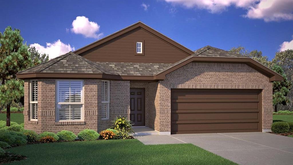 15916 Stableford Road Justin, TX 76247 - Photo 1 of 1 Front Elevation - D.R. Horton's Blanco floor plan elevation D- All Home and community information, including pricing, included features, terms, availability and amenities, are subject to change at any time without notice or obligation. All Drawings, pictures, photographs, video, square footages, floor plans, elevations, features, colors and sizes are approximate for illustration purposes only and will vary from the homes as built.