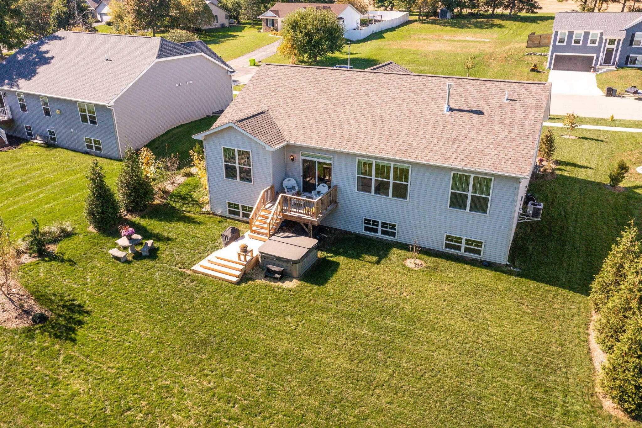 514 Arbor Ridge Drive Delavan, WI 53115 - Photo 28 of 41 Rear View