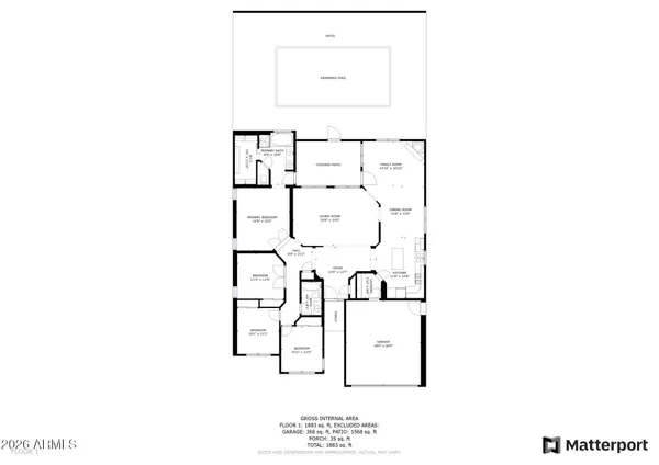 $2,449 | 4607 West Magdalena Lane, Laveen, AZ 85339