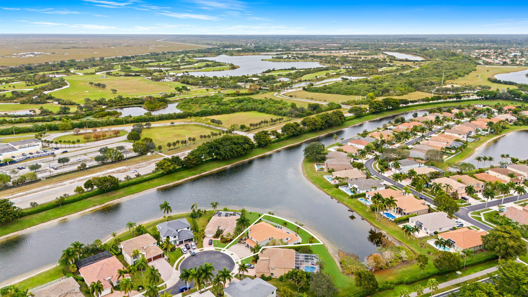 12570 Yardley Drive Boca Raton, FL 33428 - Photo 53 of 74 Aerial Water Views