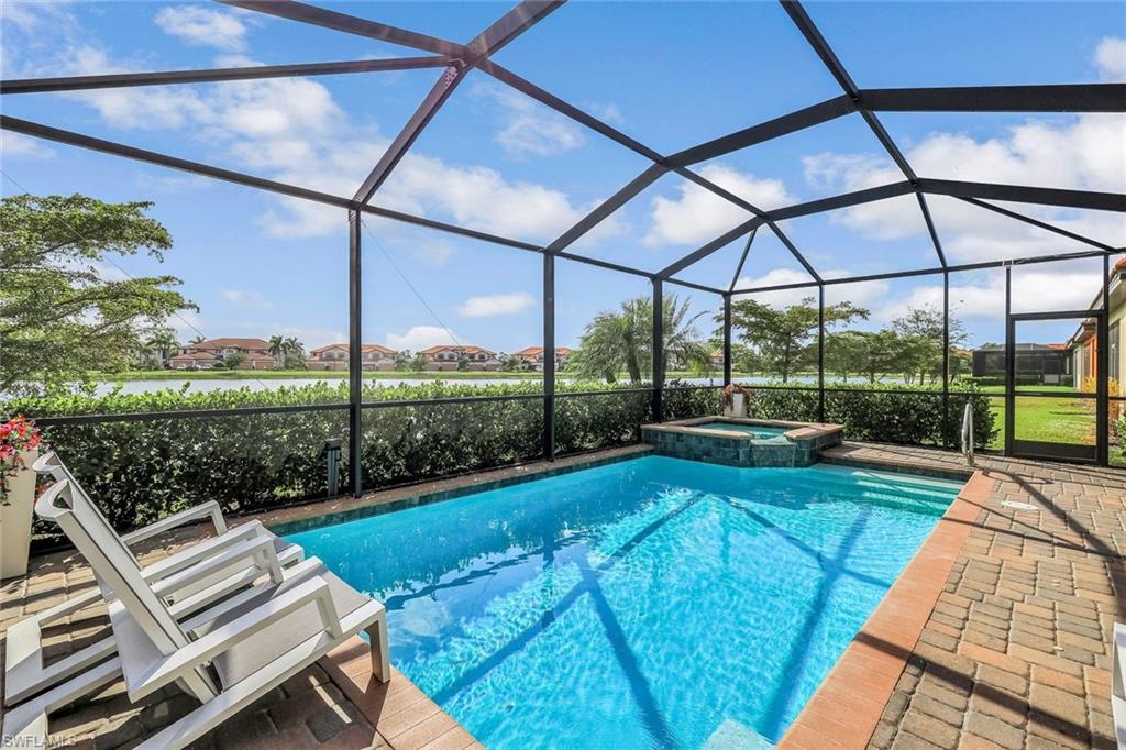 1603 Santiago Circle Naples, FL 34113 - Photo 27 of 46 a view of a patio with a backyard