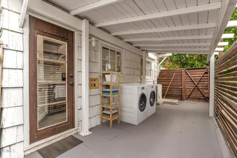 a view of a storage & utility room