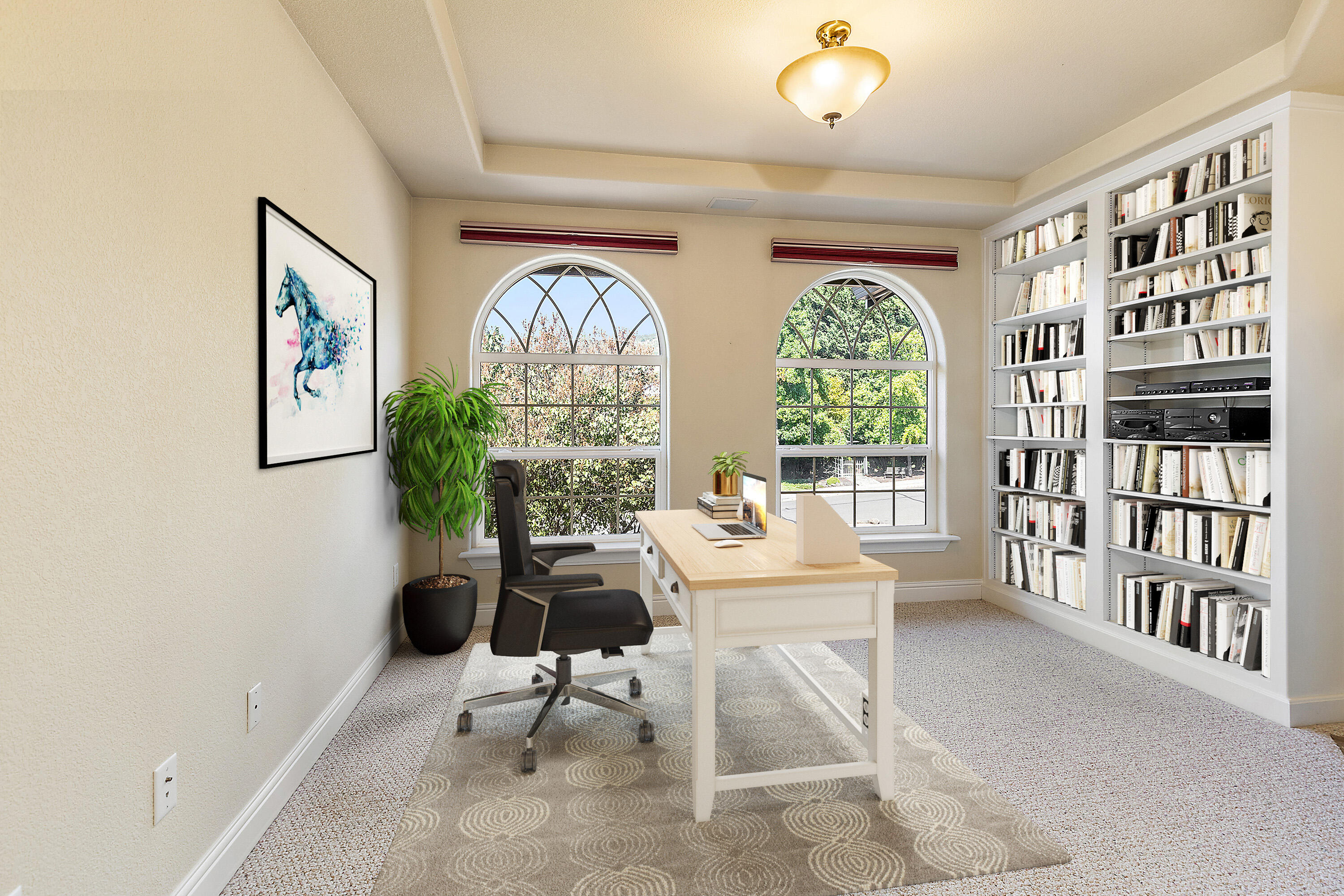 4376 Innsbruck Ridge Medford, OR 97504 - Photo 28 of 52 office/ seating area staged