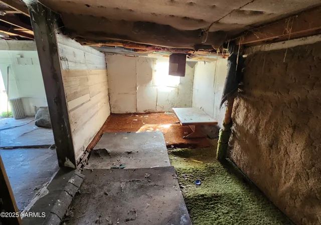 a view of a room with chairs