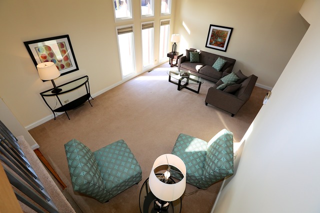 3002 Rennes Court Northbrook, IL 60062 - Photo 3 of 17 a living room with furniture and a large window