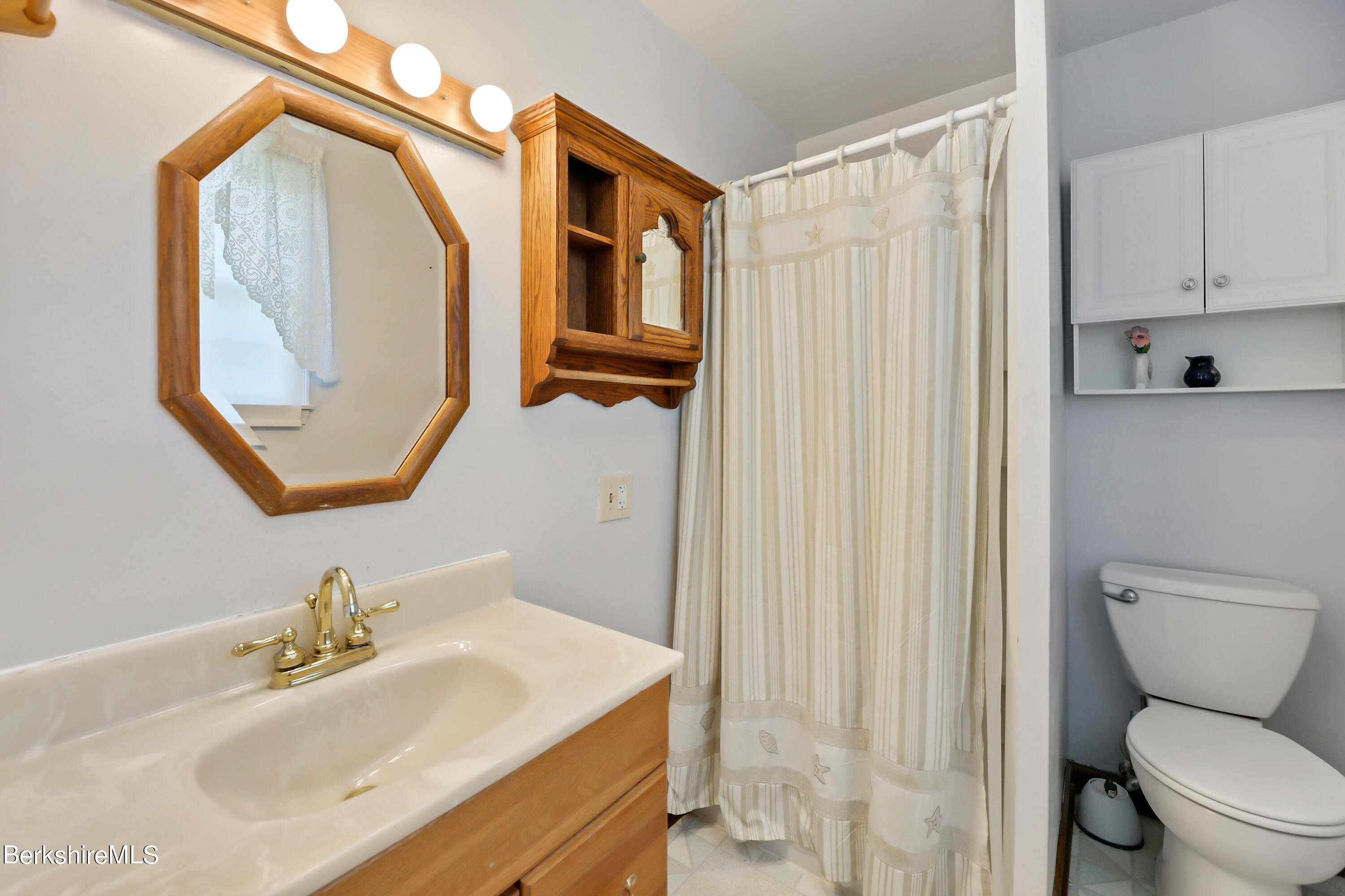 31 Olsen Road Lanesborough, MA 01237 - Photo 14 of 31 a bathroom with a sink a toilet and a mirror