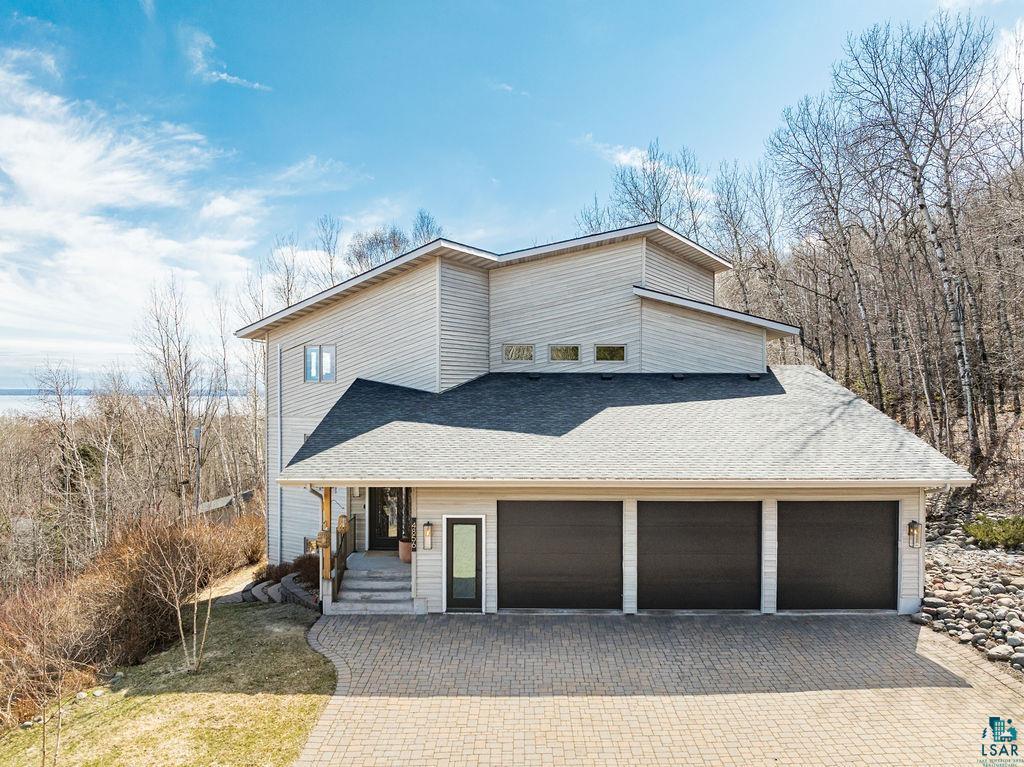 4856 Kingston Street Duluth, MN 55804 - Photo 60 of 88 Modern-style siding exterior with a multi-level roofline