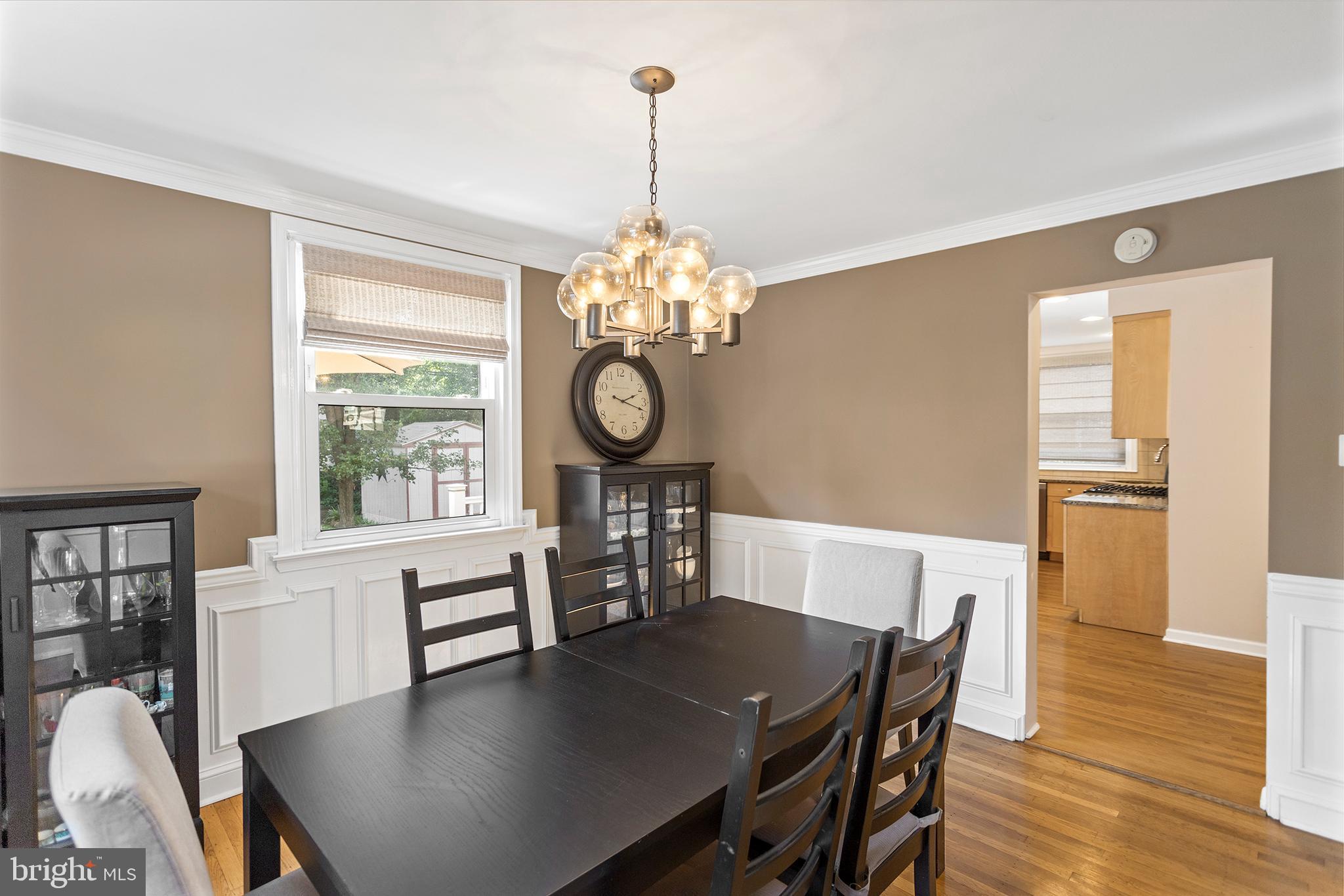 1806 Earlington Road Havertown, PA 19083 - Photo 6 of 27 a view of a dining room with furniture window and wooden floor