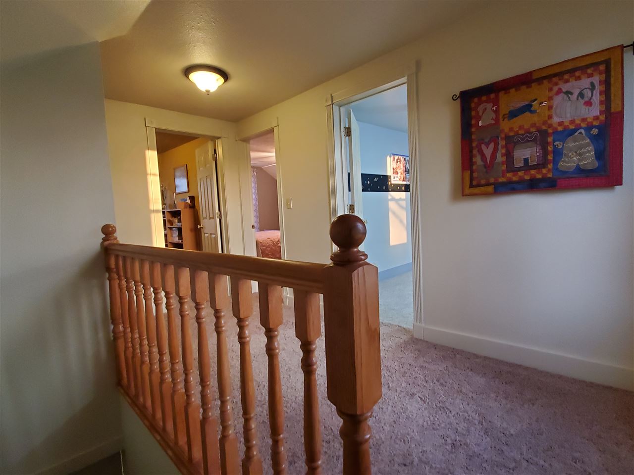 14375 West Springdale Road Forreston, IL 61030 - Photo 12 of 39 a view of hallway with a large mirror and a window