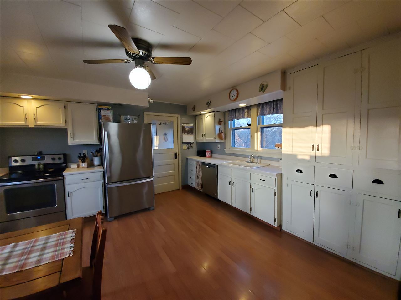 14375 West Springdale Road Forreston, IL 61030 - Photo 20 of 39 a kitchen with cabinets and stainless steel appliances