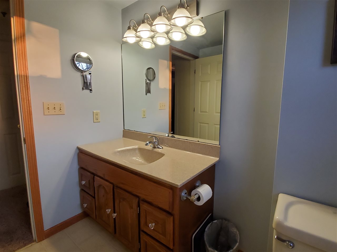 14375 West Springdale Road Forreston, IL 61030 - Photo 6 of 39 a bathroom with a sink and a mirror