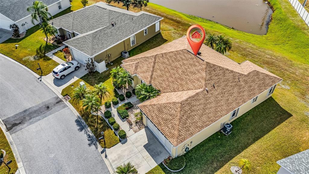 24116 Buckingham Way Punta Gorda, FL 33980 - Photo 21 of 42 an aerial view of a house with a backyard