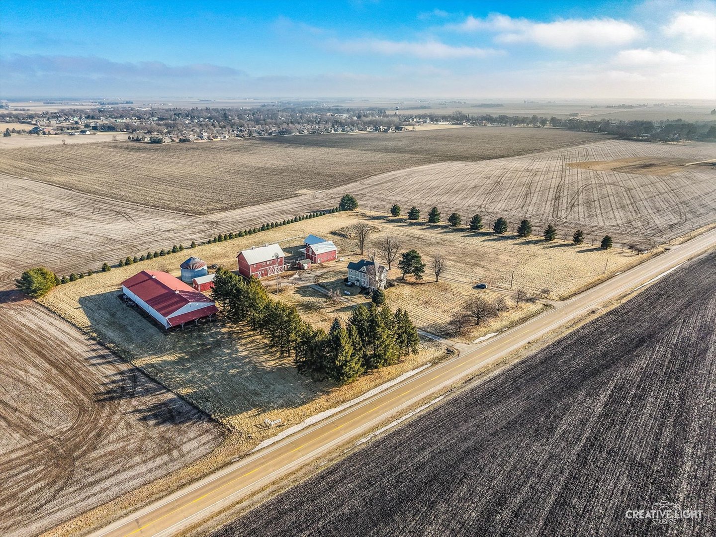 10256 Somonauk Road Hinckley, IL 60520 - Photo 41 of 44 a view of a lake with a city
