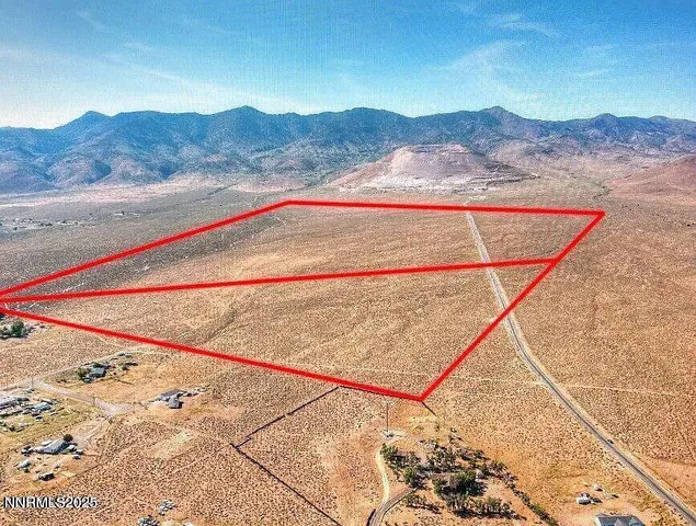 a view of swimming pool with a mountain view