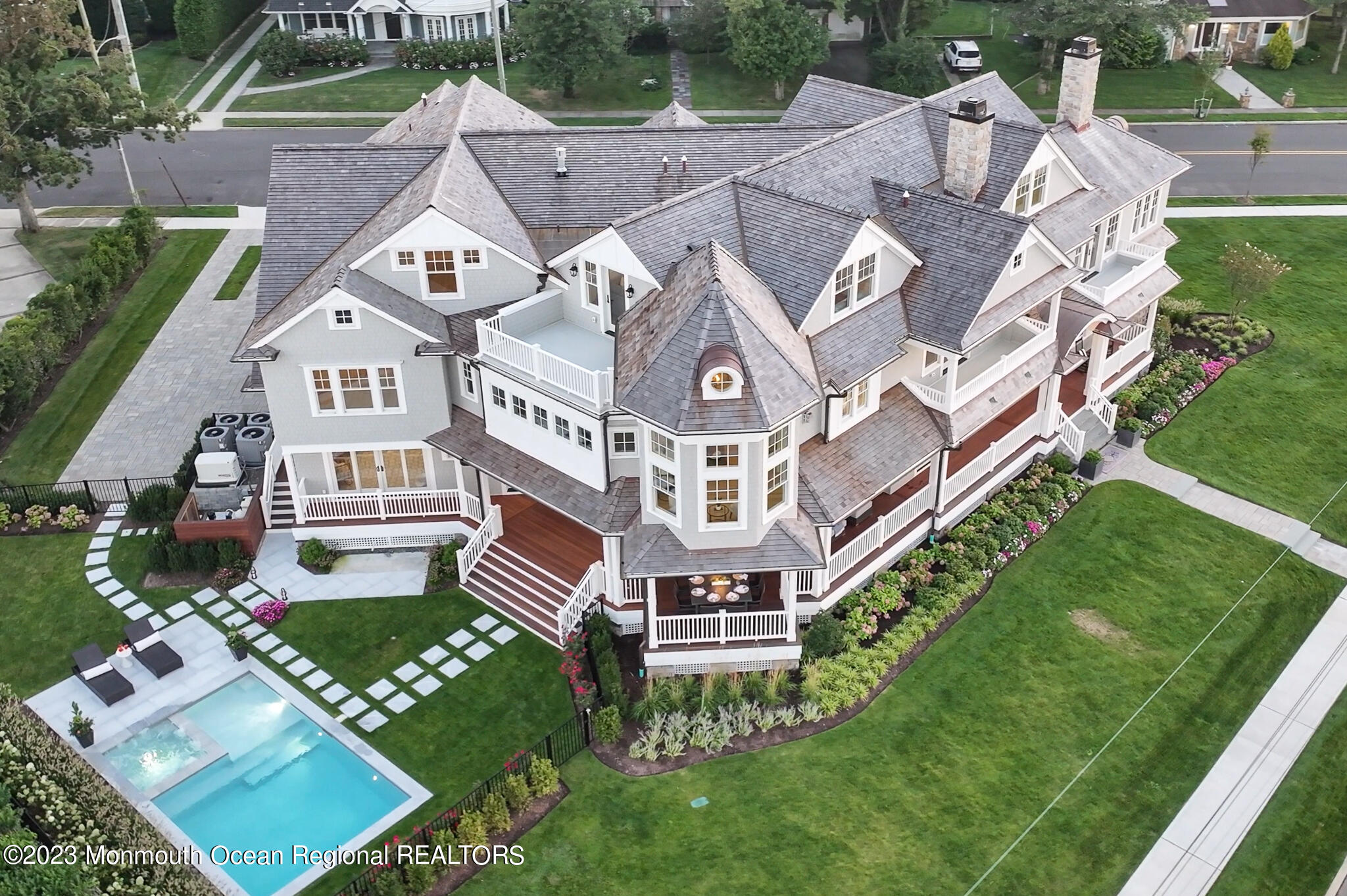 65 South Boulevard Spring Lake, NJ 07762 - Photo 4 of 80 an aerial view of a house