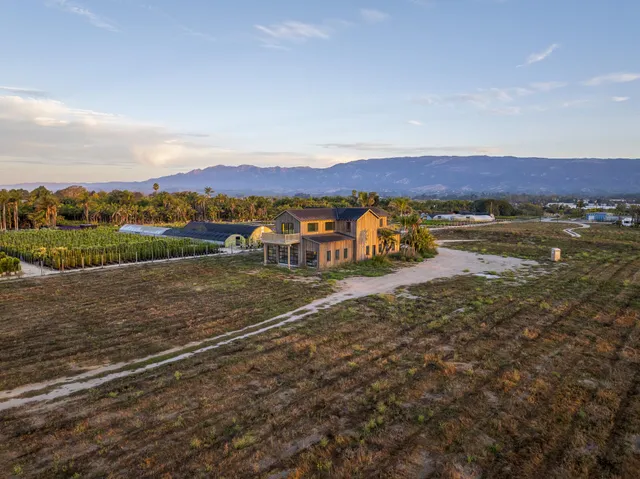 a view of a ocean with a mountain