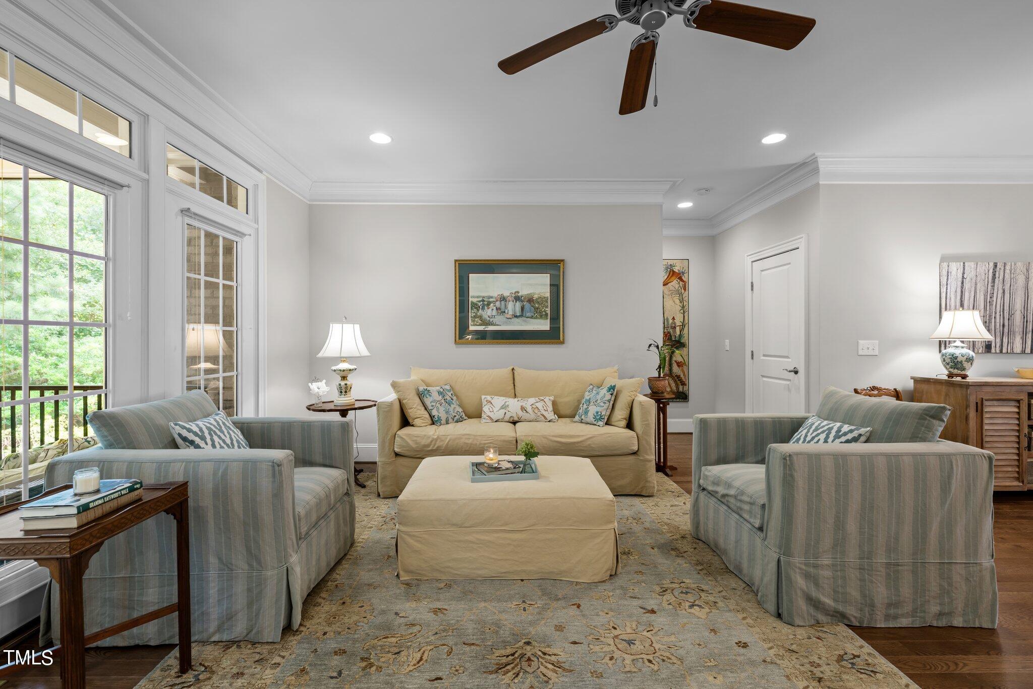 504 Valleyshire Road Durham, NC 27707 - Photo 6 of 38 a living room with furniture and a window