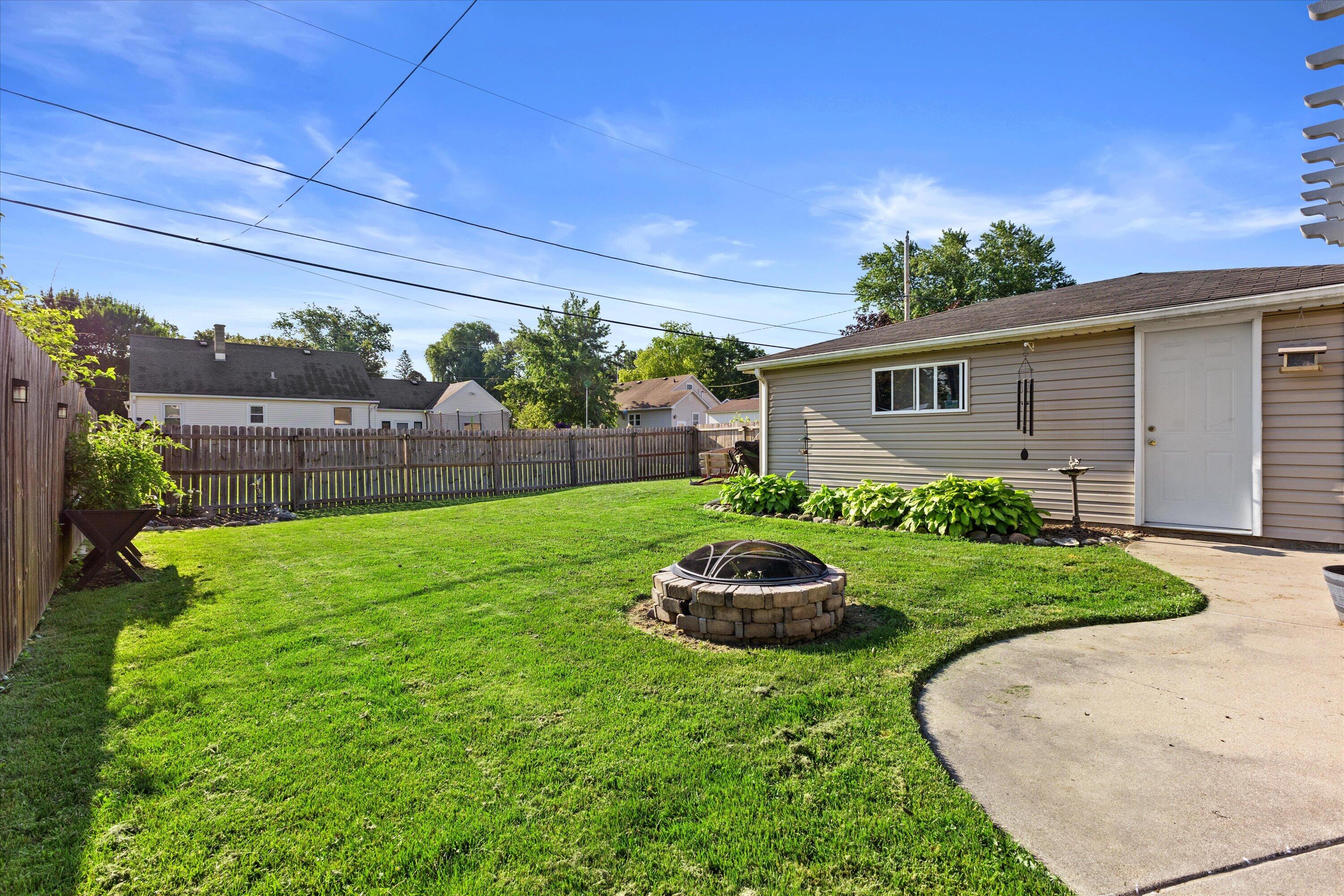 1305 Center Street Union Grove, WI 53182 - Photo 5 of 27 Fully fenced yard