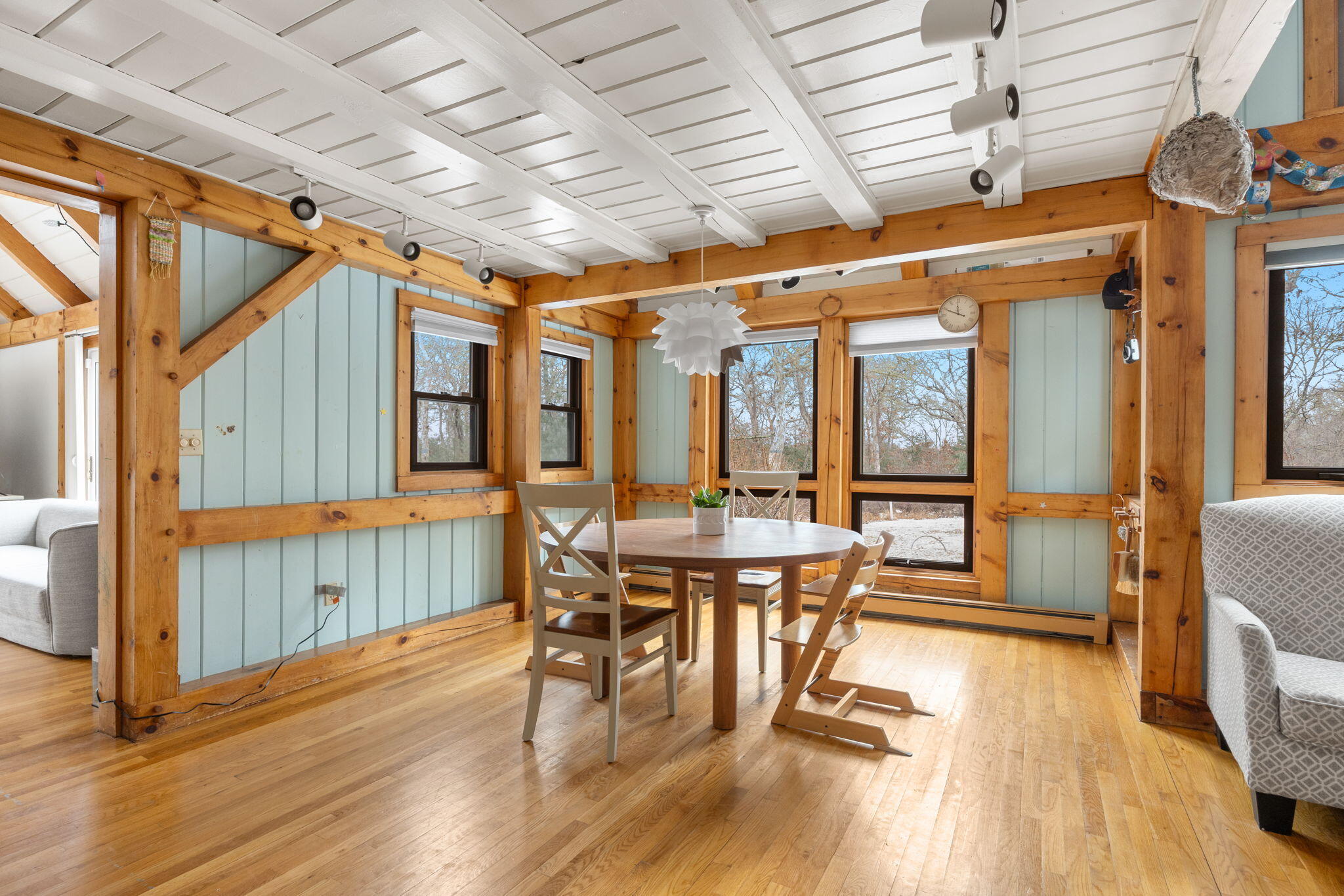248 Great Neck Road Wareham, MA 02571 - Photo 16 of 54 a view of a dining room with furniture and wooden floor