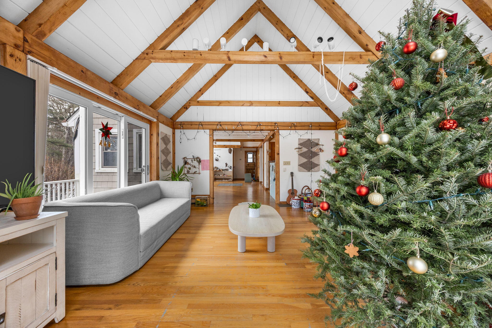 248 Great Neck Road Wareham, MA 02571 - Photo 21 of 54 a living room filled with furniture and a potted plant