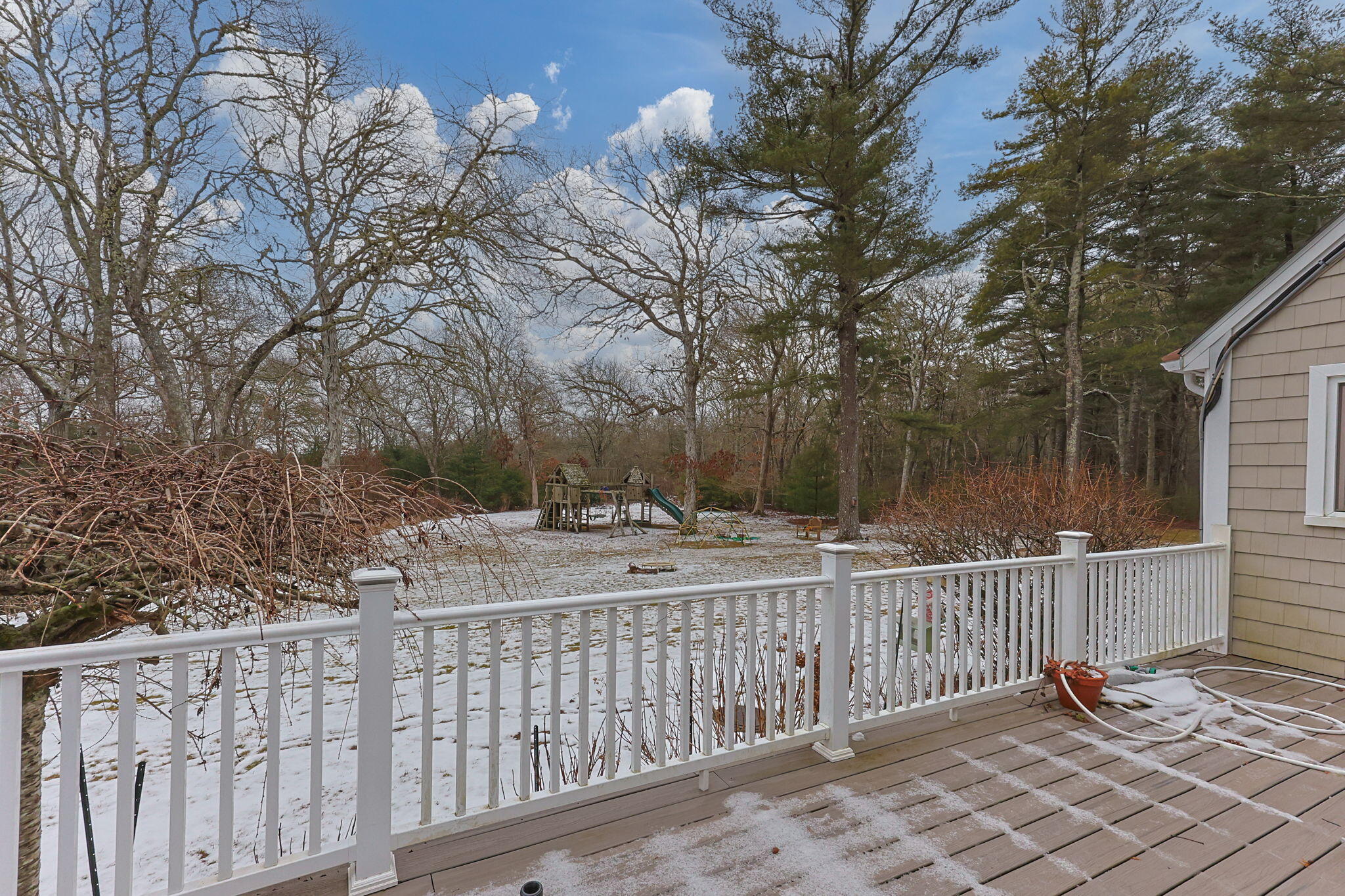 248 Great Neck Road Wareham, MA 02571 - Photo 45 of 54 a view of a wooden fence
