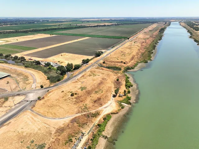 a view of an ocean and beach